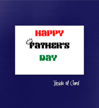 Load image into Gallery viewer, Black Fathers Matter Father&#39;s Day Card
