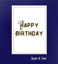 Load image into Gallery viewer, King Birthday Card

