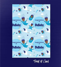 Load image into Gallery viewer, Congrats on DaBaby Card
